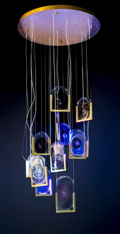 Stand_Blown Glass Ornaments5 Blown Glass Ornaments5